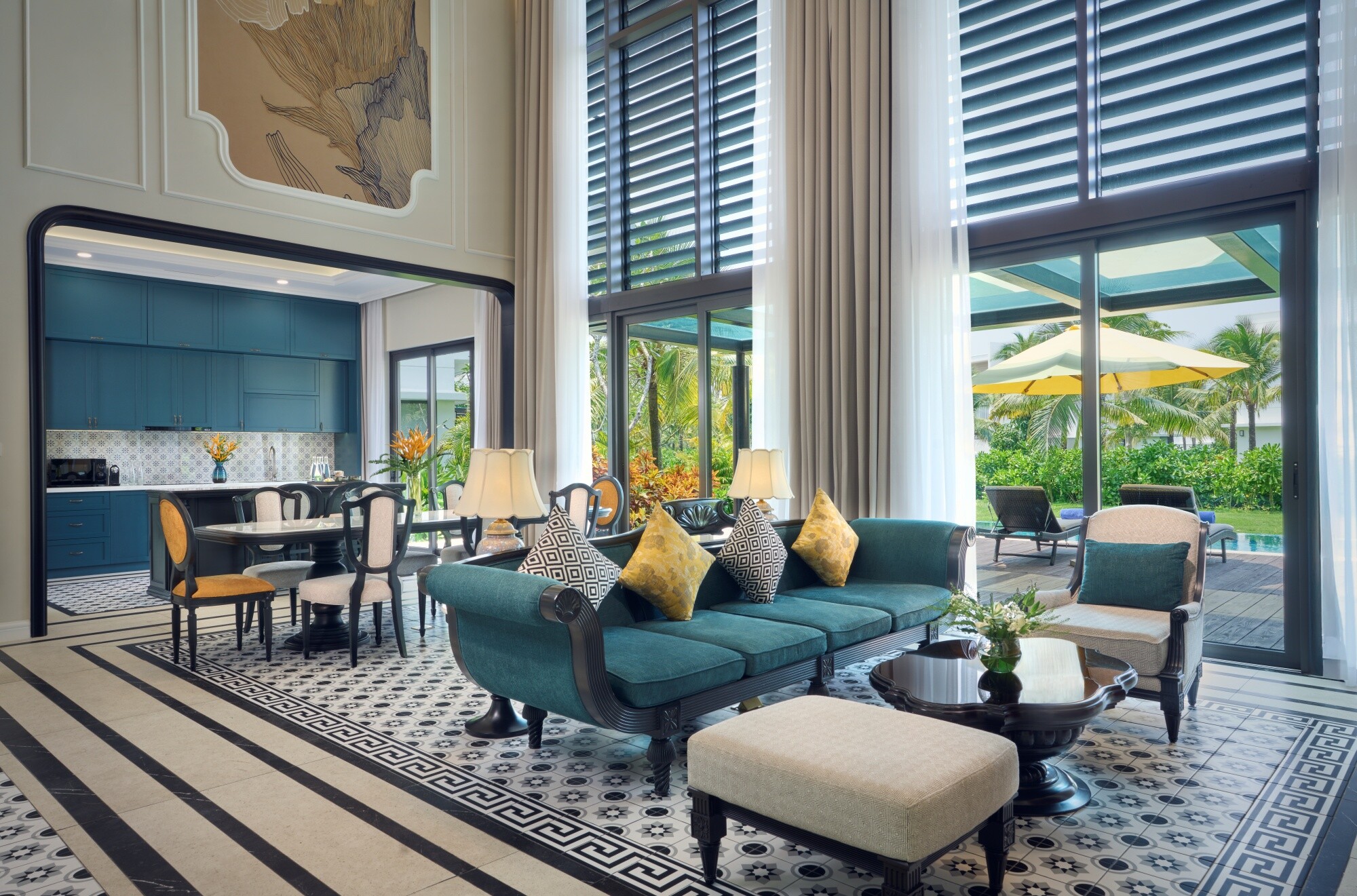 3-Bedroom Garden View  Villa